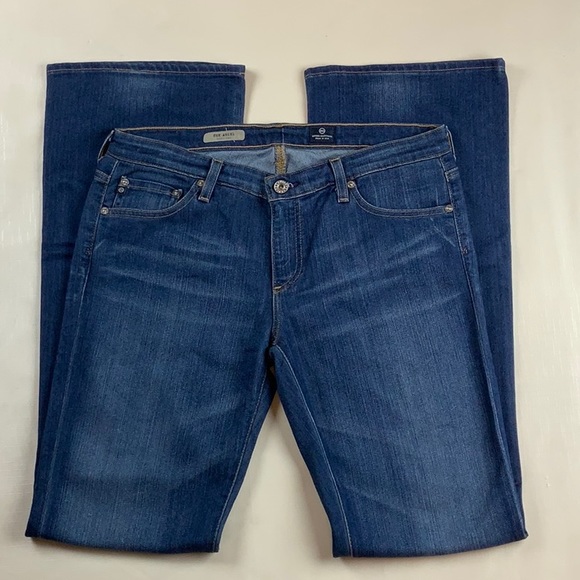 Ag Adriano Goldschmied Denim - Adriano Goldshmeid Angel Boot Jeans Sz 32 (34X34)